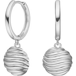 Nordahl Jewellery Breeze52 øreringe i sølv med cirkel