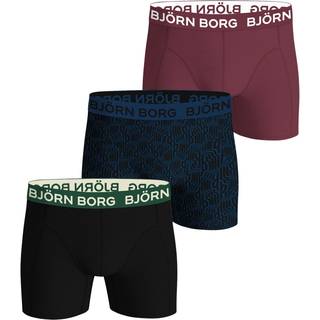 COTTON STRETCH BOXER 3p, MULTIPACK 12