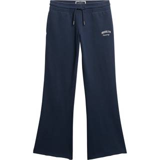 Superdry Superdry Blue Athletic Essentials Low Rise Flare 100% Cotton Joggers