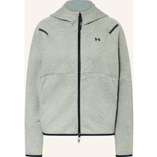 Under Armour Unstoppable Fleece Women's Full-Zip Silica Green / Black S