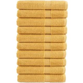 Saunahåndklæder Solund Premium 600 G/M2 Gylden Guld - 10 / 80 x 200 cm