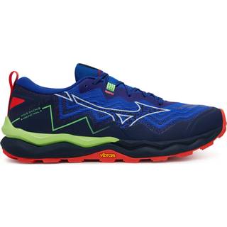 Mizuno Wave Daichi 9 Trail Running Shoe Men - Dark Blue, White, Size 9 - dark_blue