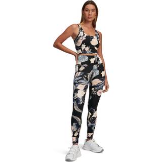 Under Armour Meridian Fitted Printed Women's Crop Tank Black / Black XS