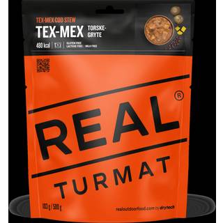 Real Turmat Tex-Mex Style Cod NoColour, Orange, 500 Gram