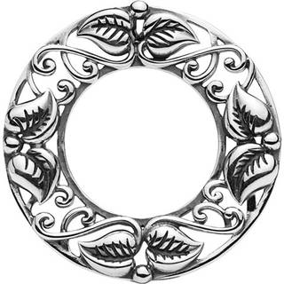 Lund Copenhagen sølv broche med blade