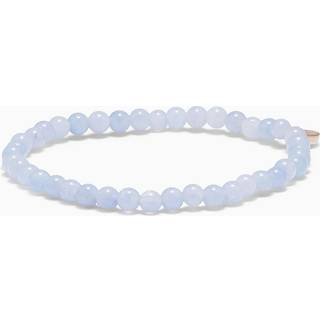 Soï - Aquamarin - Krystal armbånd 4MM
