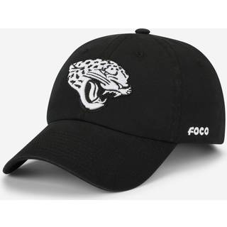 FOCO Jacksonville Jaguars kasket til m?nd NFL Team Logo Sort & hvid Casual Hat