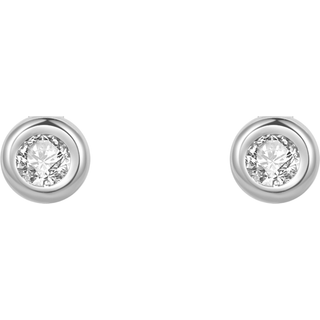 Agua Petite Studs - Sølv