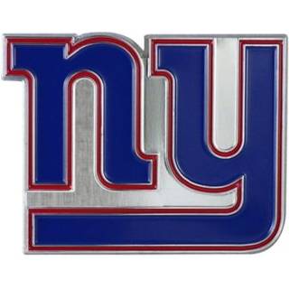 Fanmats 22590 New York Giants 3D Color Metal Emblem Diecut Team Logo Auto Emblem