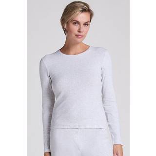 Hunkemöller Pointelle Pyjamasoverdel Grå - M