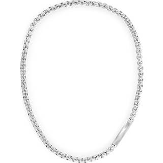Bold Cable Chain Necklace - Iconic ID - Silver - One Size