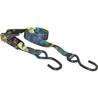 Erickson 01419 Camouflage 1 """" X 10 'Ratcheting Tie-Down Strap 900 lb Load Capacity (Pack of 4)