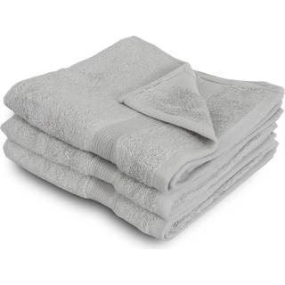 Bambus håndklæde - 50x100 cm - Lysegrå - Bløde luksus håndklæder fra Excellent - By Borg