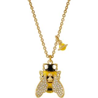 Vivienne Westwood Gold Bumble Bee Necklace - Gold - 44cm