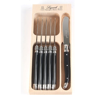 Laguiole smørknive sort