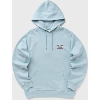 Drôle de Monsieur Slogan Hoodie Light Blue