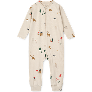 Birk Pyjamasdragt, Holiday/Sandy, 62 cm