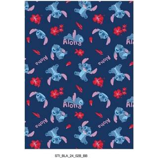 DISNEY - Flanel Blanket 110x150cm - Stitch "Aloha"