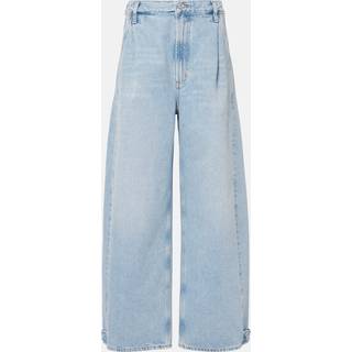 Agolde Darsha mid-rise barrel-leg jeans - blue - S-M