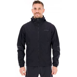 Cykeljakke GOREWEAR Fernflow Hættet Vindjakke Mænd Sort