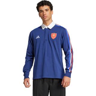 France Long Sleeve Culture trøje - Dark Blue / White - 2XL