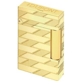 S.T. Dupont C16178 Feuerzeug Linie 2 Monogram 1872 Goldfarben