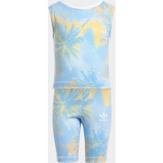 adidas originals adidas originals Blue Cycling Shorts Set