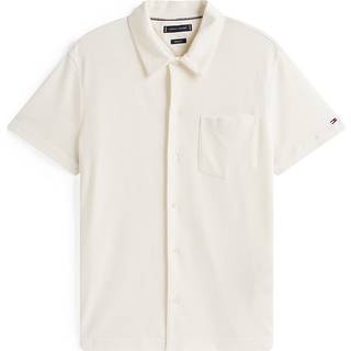 OPEN KNIT FULL PLACKET REG POLO