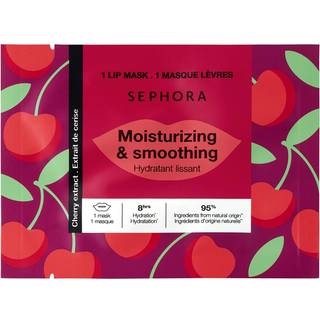 Sephora Collection - Kirsebærmaske - Fugtede Og Glatte Læber På Fem Minutter - Masq Lèvres-24 Cerise - For Women - Lyserød