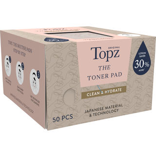 Topz Premium The Toner Pad 50 stk