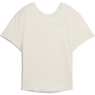 Women&#39;s Puma MOVE CLOUDSPUN Loose Fit T-Shirt, White, Size M, Clothing - Alpine Snow - M