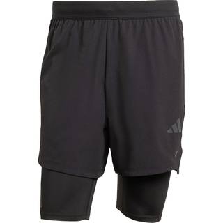 adidas adidas Black 2-in-1 Shorts - M Reg