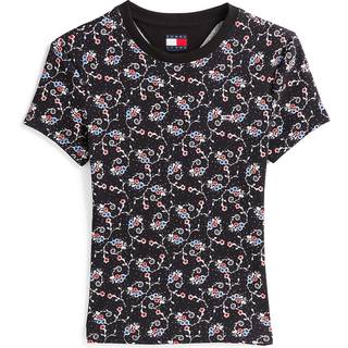 Floral Print Slim T-Shirt