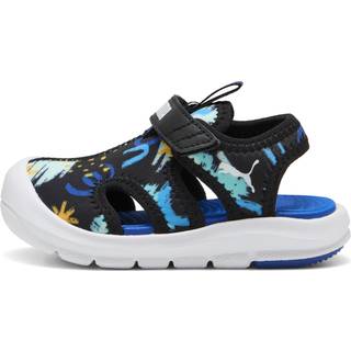 Puma Fun Racer Sandals Toddler, Black, Size 24, Shoes - Vivid Blue - 24