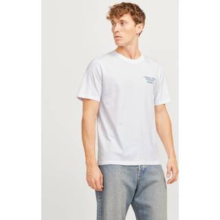 Printet O-hals T-shirt