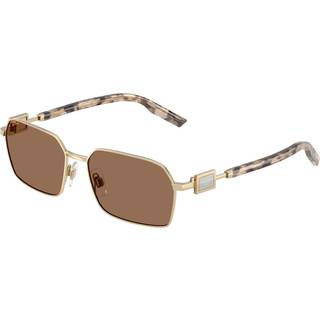 Dolce & Gabbana DG2316 488/73 56 Solbriller Mænd Guld - Pale Gold - 56mm
