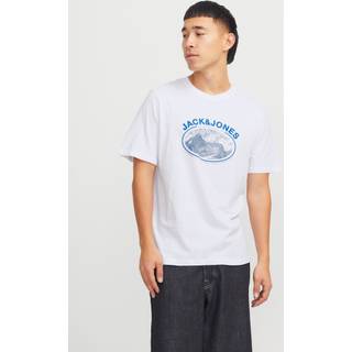 Printet O-hals T-shirt