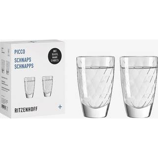 Ritzenhoff Picco Snapse 2-pak 5,3 Cl - Snaps & Avec Glas Klar - 3991002