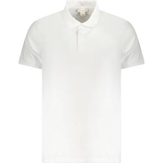 Smooth Cotton Polo Shirt - White - M