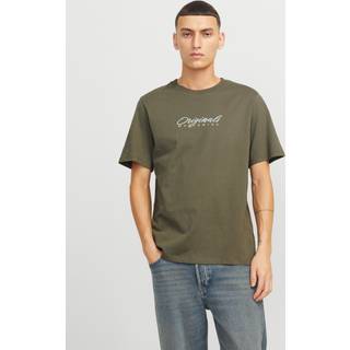 Printet O-hals T-shirt