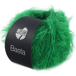 Lana Grossa Basta 14 Opalgrøn Indhold: 50% ren, ny merinould, 50% polyamid Vægt/Længde: 50 g = ca. 100 meter Anbefalede pinde: 6 mm Strikkefasthed: 10 x 10 cm = 15 m x 20 p Vask:Håndvask / Tørres fladt.