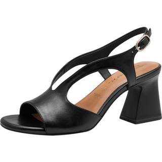 Højhælede Sandaler, Black Uni, 40