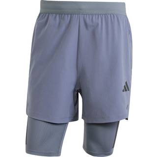 2-in-1 Power shorts - Onix / Black - XL