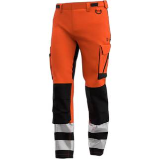 Scuti Men's High Visibility Trousers - Orange / 46