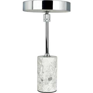 Dyberg Larsen Starlight Bordlampe, krom/marmor
