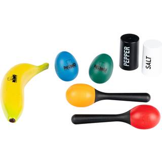 NINO Percussion NINOSET13 Mixed Shaker Set, 7 stk.
