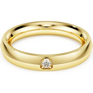 Eternity Bandring, Im Labor gezüchtete Diamanten 0,05 ct tw, Runde Form, 18K Gelbgold