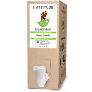 ATTITUDE Opvaskemiddel EWG Verificeret vegansk opvaskemiddel plantebaserede naturligt afledte produkter Grnt ble og basilikum Bulk Refill 135,3