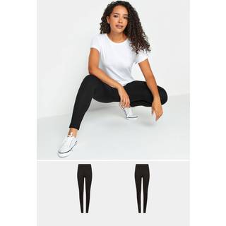 M & Co M & Co Black Basic Leggings 2 Pack