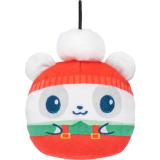 TeeTurtle 3"""" Plushie Lumberjack Panda Holiday Ornament - S?de Kawaii festlige t?jdyr til at fejre h?jtiden
